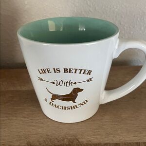 10 Strawberry Street Mug Dachshund Life is Better
